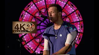【4K120FPS】酷玩Coldplay《Everglow》超感人现场！馆长亲自翻译！