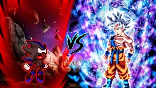 Dark Sonow V2 OP (New) VS Son Goku V4 OP (all form) in Jump Force Mugen