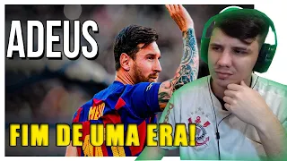 REAGINDO ♫ FIM DE UMA ERA: MESSI DÁ ADEUS AO BARCELONA | Paródia Notificação Preferida