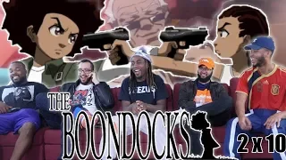 The Boondocks 2 x 10 Reaction! "Home  Alone"
