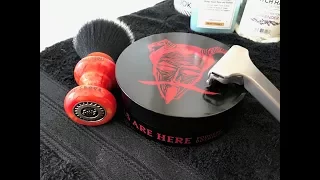 WOW! Barrister and Mann "Fougere Gothique!", Supply Razor V1 and Envy Shave Brush!!!!!