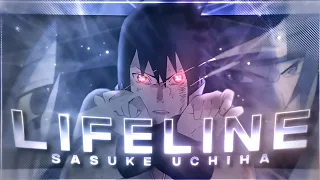 Sasuke Uchiha👿🔥 - Lifeline - Hype Edit - Capcut PC - 4K Quick!