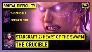 Starcraft 2: Heart of the Swarm - The Crucible - Brutal Difficulty - All Bonus