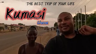 African American visit the Ashanti region of Ghana 🇬🇭 ||Kumasi