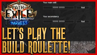 POE Build Roulette! Let's Pick A Random Skill And Random Ascendancy! | Path of Exile