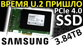 Время U.2 накопителей пришло! Обзор SSD Samsung PM9A3 3.84TB (MZQL23T8HCLS-00A07)