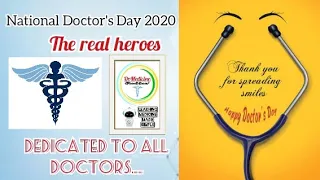 National Doctor's day|Superheroes day|July 1|Special video|Dr.Medicine