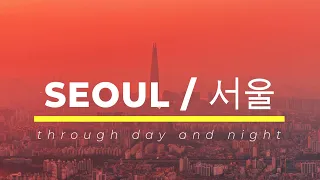 Сеул в 4К. Сеул днем и ночью, Корея. Главные районы Сеула с воздуха. / Seoul through day and night.