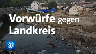 Hochwasser: Schwere Vorwürfe gegen Ahrweilers Landrat