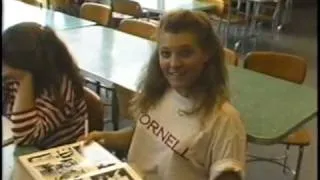 Lunch at Greene Central High School 1991