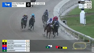 Gulfstream Park Carrera 6 - 21 de Julio 2023