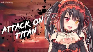 Nightcore - ATTACK ON TITAN (Opening 1 / Guren No Yumiya) | Lyrics