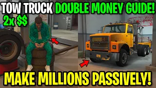 ULTIMATE Tow Truck Service GUIDE! - DOUBLE MONEY Tow Truck IS IT WORTH IT? | GTA ONLINE SALVAGE YARD