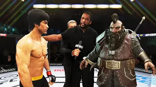 UFC 4 | Bruce Lee vs. Gnome Aggressive (EA Sports UFC 4)