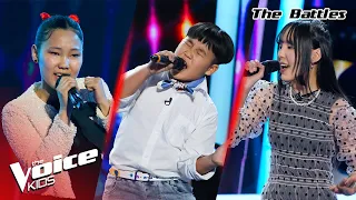 O.Naranzul VS. N.Ariunbolor VS. B.Garid - "She's A Lady" -The Battles - The Voice Kids Mongolia 2024