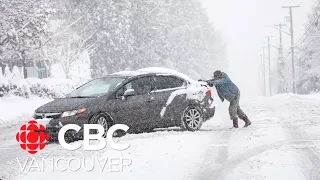 Freezing rain forecast for parts of B.C., drivers warned of dangerous road conditions