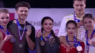 Alina Zagitova Russian 2017 Nationals Lap of Honor