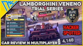 Asphalt 9 | Multiplayer | Lamborghini Veneno | Trial Series | Elite League