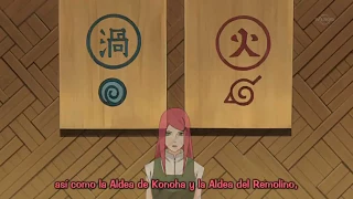 Kushina habla sobre lo que pasó con el Clan Uzumaki y le dice que fué la Jinchuriki del Kyubi (HD)