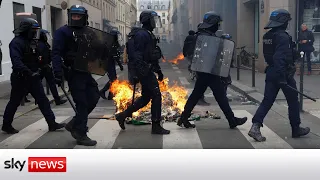 France: Fears for King Charles' first state visit as protests continue