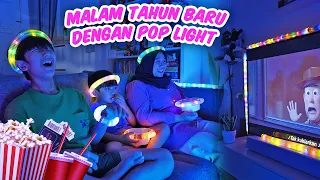 Malam Tahun Baru Dengan Pop Light | Bikin Bioskop di Rumah - Superduper Ziyan