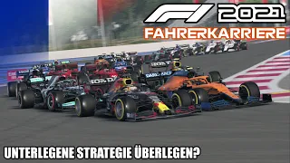 Unterlegene Strategie überlegen?  | F1 2021 Fahrerkarriere #43