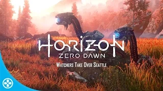 Horizon Zero Dawn - Watchers Take Over Seattle