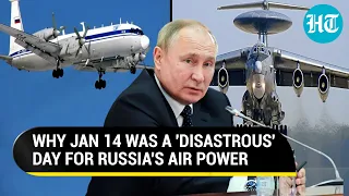 Putin Loses A-50 Spy Plane & IL-22 Command Aircraft In A Day Amid Russia-Ukraine War | Report