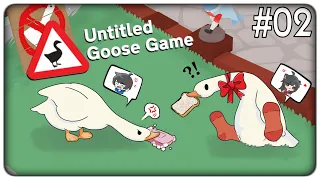 INVADIAMO LE CASE DELLE PERSONE MA L'ASSISTENTE SMATTA PER UN FIOCCO | Untitled Goose Game - ep.02