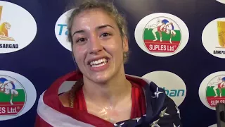 Helen Maroulis on her demolition of the World Championships