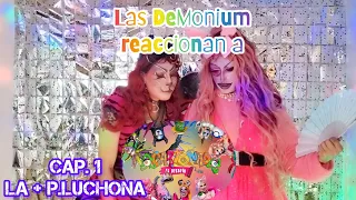 Las DeMonium reaccionan a ACARTONADA (el desafío) 💃🏻 Capitulo 1  #Dragqueen #drag