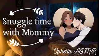 Snuggling with M♥️mmy [F4M ASMR] (Mommy voice) (Whispering) (Gentle reassurance)