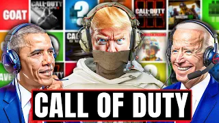 Presidents Rank Every CALL OF DUTY (Tier List)