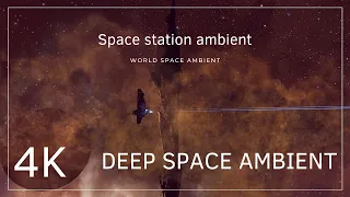 Ambient space sound ~ abandoned alien station 4K