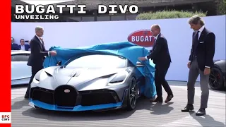 Bugatti Divo Unveiling