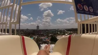 GoPro Point of View at Wet 'N Wild Orlando Slide Der Stuka