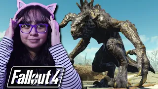 Is That A Deathclaw?! | Fallout 4 Part 2 | First Playthrough | AGirlAndAGame