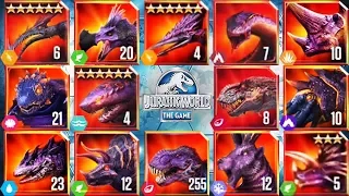 All 14 Bosses - Jurassic World The Game