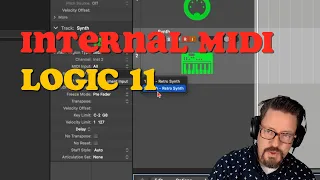 Internal MIDI Routing | Logic Pro 11