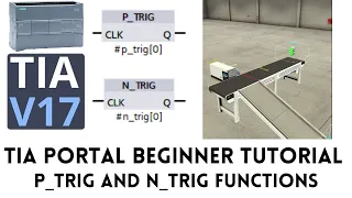 TIA portal tutorial - n_trig & f_trig functions