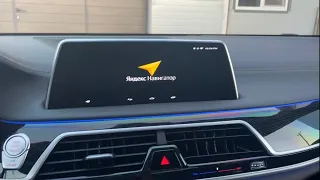 Андроид на штатном мониторе BMW 7 серии 2018