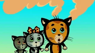 Мультики для малышей - Три котенка - Кто тебя сильнее (1 сезон | серия 9)