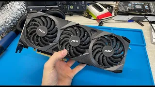 Msi Ventus X3 RTX 3070 4 гигабайта из 5