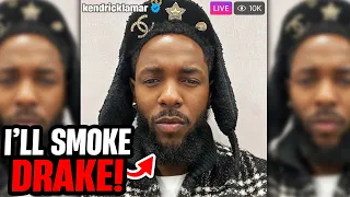 Kendrick Lamar Reacts To Drake - Taylor Made Freestyle (Kendrick Lamar Diss)
