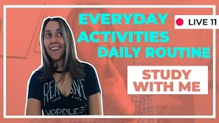 Daily Routine in English - Everyday Activities - English Vocabulary