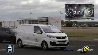 Peugeot Expert 2020 ADAS Safety tests