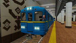 Киевское метро в майнкрафт Строительство станции Святошин | Kyiv subway in minecraft |