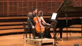 2014 ACA: Yelian He performs Cello Sonata No. 2 (Mendelssohn)