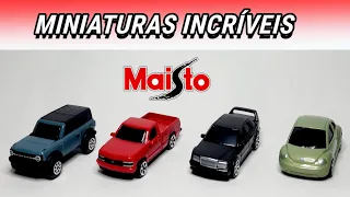 Excelentes miniaturas da Maisto