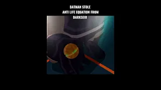Batman stole the Anti life equation from darkseid 😱 #batman #darkseid #justiceleague #dc #shorts